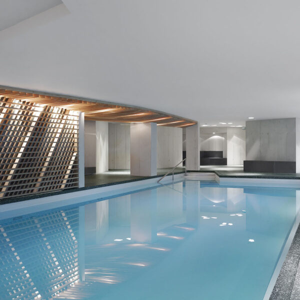 Fertiggestellter Pool