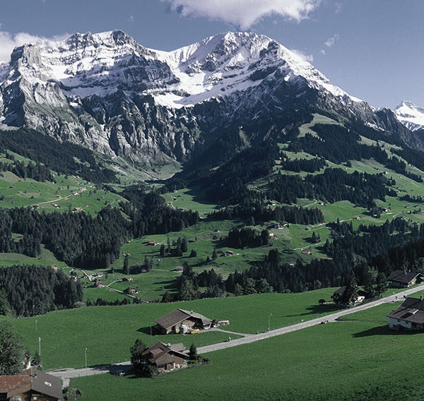Die umgebende Landschaft des Hotels