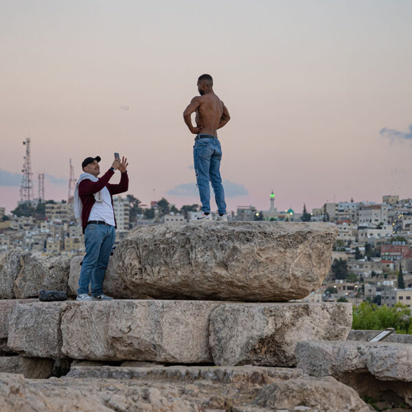 Abendeliche Demonstration, Amman